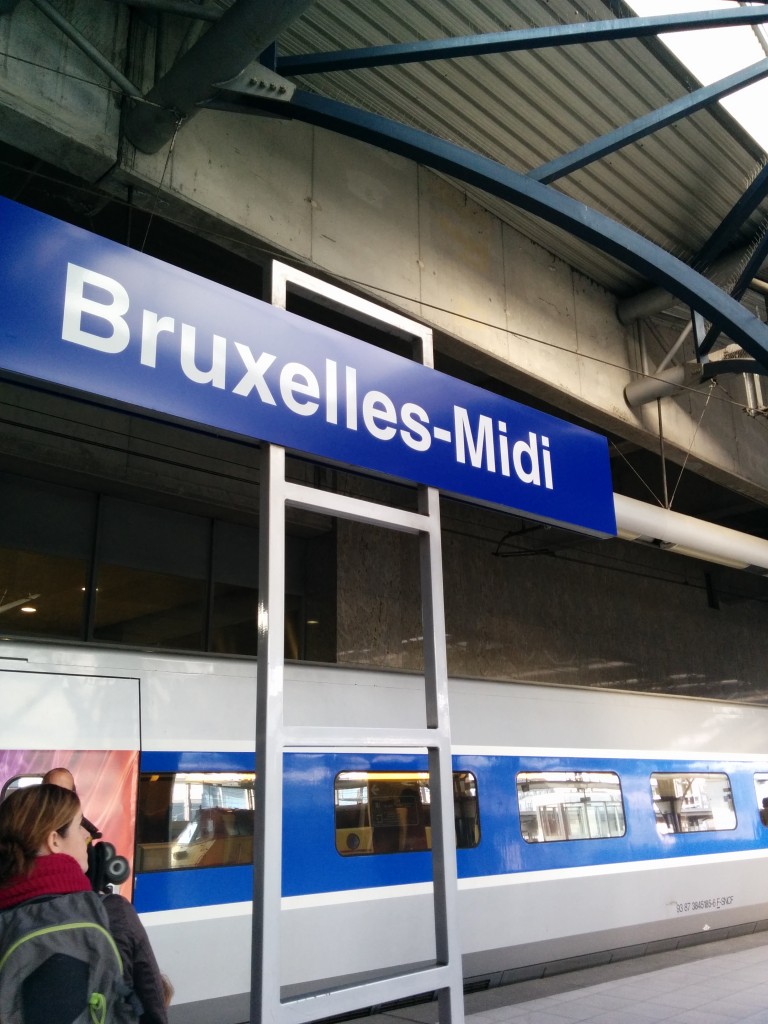 パリ北駅からブリュッセルへ